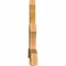 Ekena Millwork Davenport Rough Sawn Timber Gable Bracket, Western Red Cedar, 72"W x 42"H x 4"D x 6"F, 14/12 Pitch GBW072X42X0406DAV00RWR - alternate 5